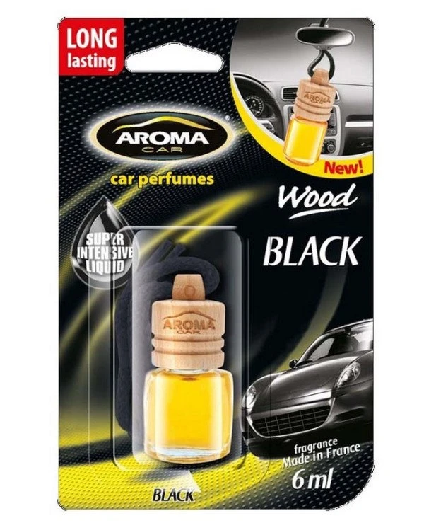 Aroma Car - Ароматизатор "Black" Wood 6 мл
