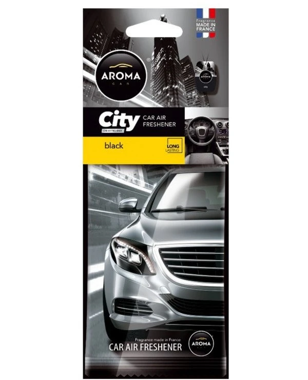 Aroma Car - Fragrance City Black  