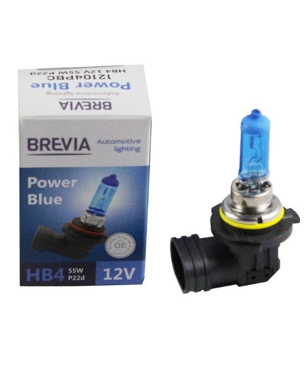 Brevia - Галогенная лампа Power Blue HB4 12V 55W 4200K  