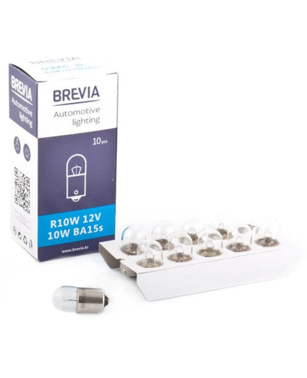 Brevia - Лампа накаливания R10W 12V 10W BA15s  