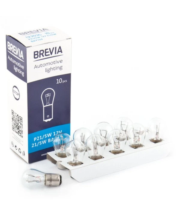 Brevia - Лампа накаливания P21/5W BAY15d 12V 21/5W  