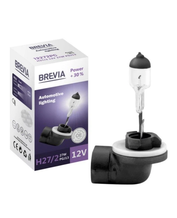 Brevia - Галогенная лампа H27/2 POWER +30%  