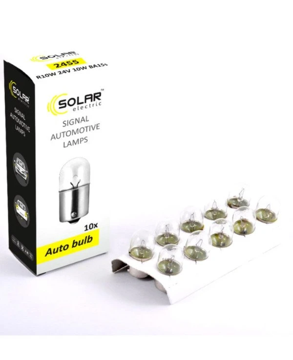 Solar - Лампа накаливания R10W 24V 10W  50 Лм