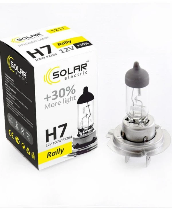 Solar - Галогенная лампа Starlight +30% H7 12V 100W  