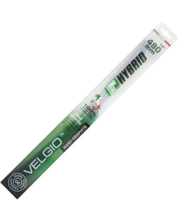 Velgio Щітка склоочисника Long Life Hybrid | b0ef6dd672a411e7b47e3085a99e1475_820268cc576a11e882b8e8de27e11c3c