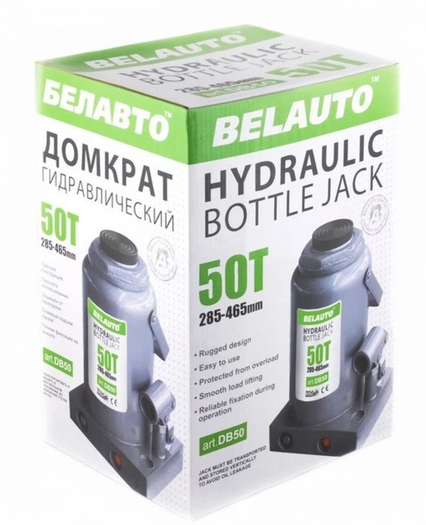 Belauto Белавто Домкрат бутылочный DB50 | BELAUTO DB50 фото 2, цена, купить