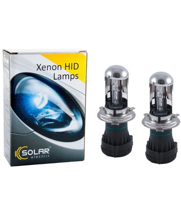 Solar - Ксеноновые лампы H4 Bi-Xenon 5000K P43t-38  