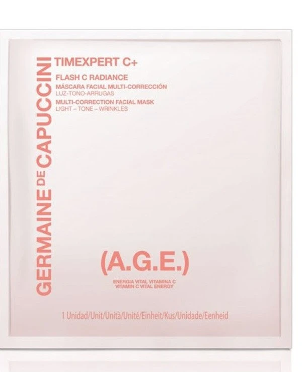 Germaine de Capuccini Маска с витамином С (15 шт.) | Flash C Radiance Multicorrection Facial Mask фото, цена, купить