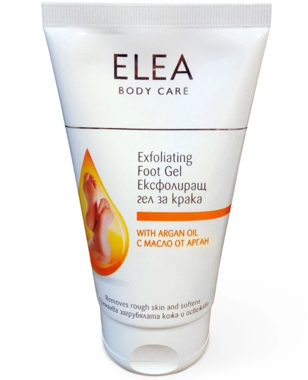 Elea Professional - Отшелушивающий гель для ног с аргановым маслом Exfoliating Foot Gel 150 мл