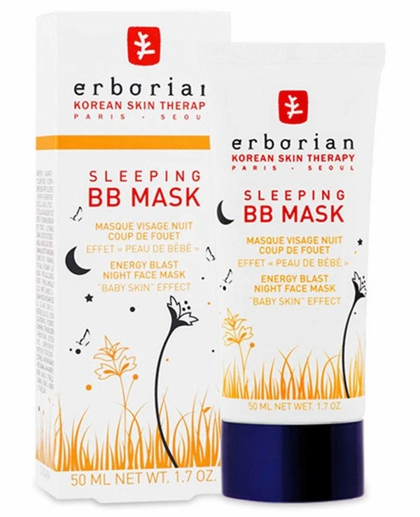 Erborian - Маска ночная восстанавливающая с эффектом "кожа, как у младенца" Sleeping BB Mask 15 мл