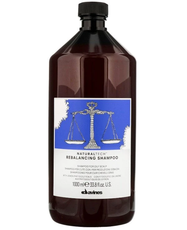 Davines - Балансирующий шампунь для волос Natural Tech Rebalancing Shampoo 1000 мл