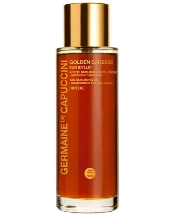 Germaine de Capuccini - Сухое масло для поддержания загара Golden Caresse Sun Idyllic Tan Subliming Oil 100 мл