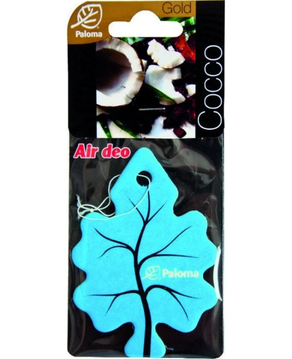 Paloma - Ароматизатор подвесной "Кокос" Gold Cocco 