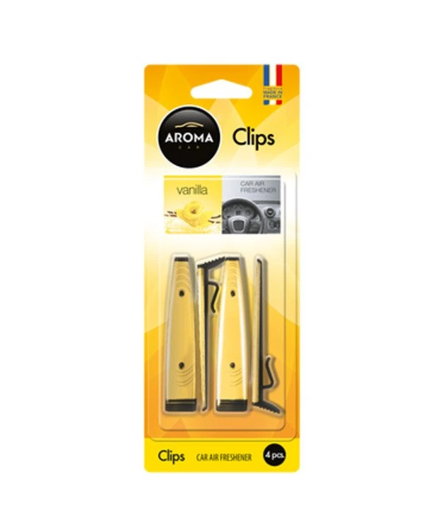 Aroma Car - Flavor Vanilla Clips Vanilla 