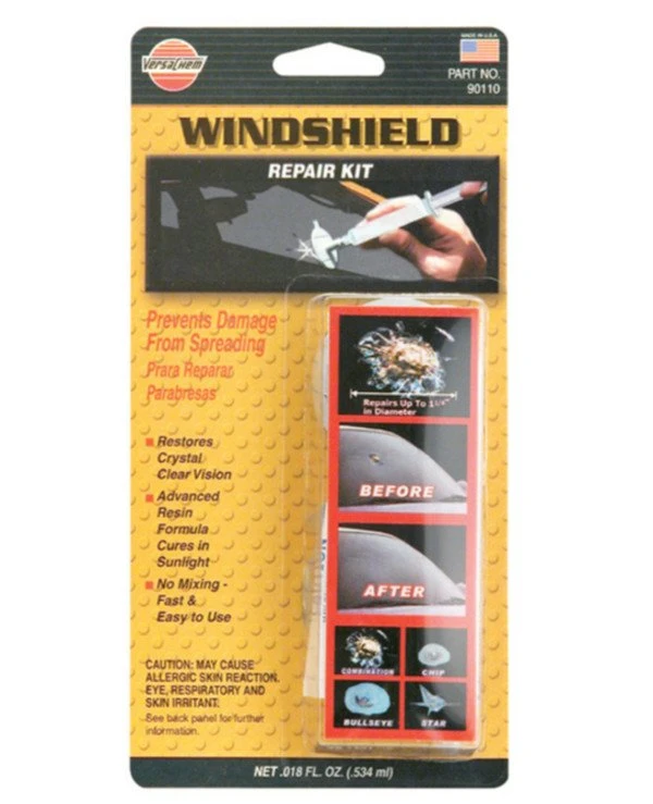 Versachem - Набор для ремонта ветрового стекла Windshield Repair Kit  Прозрачный