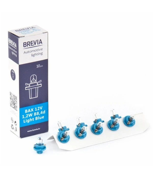 Brevia - Лампа накаливания Power Blue W2.1x9.5d W5W 12V CP  