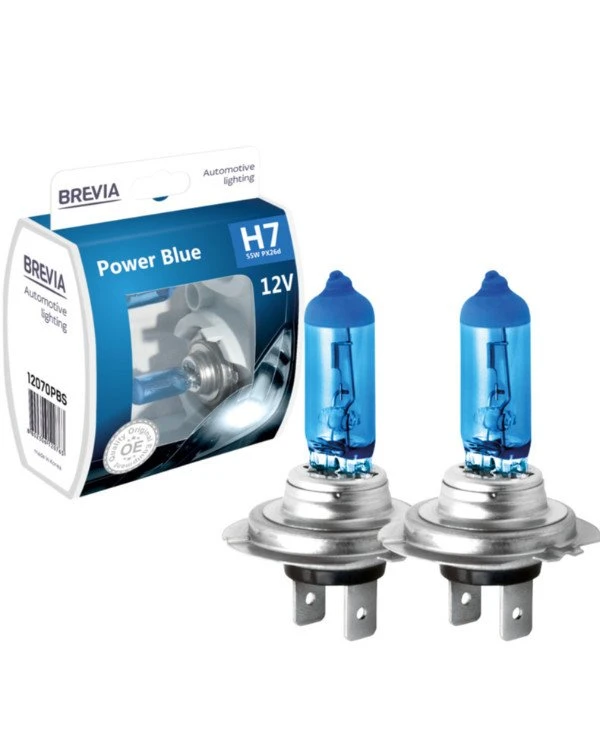Brevia - Галогенная лампа Power Blue H7 4200K  