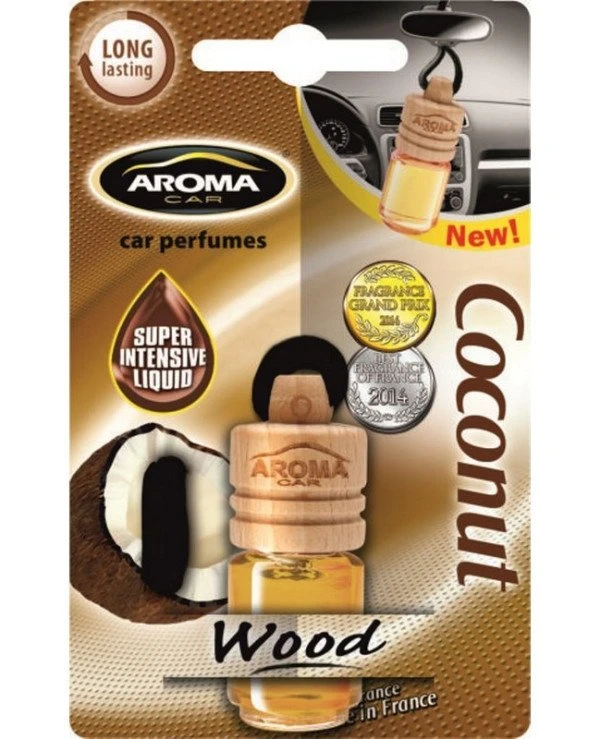 Aroma Car - Aroma Car Wood Coconut  4ml