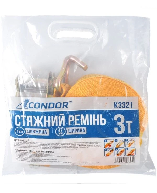 Condor - Стяжной ремень K3321  12 м