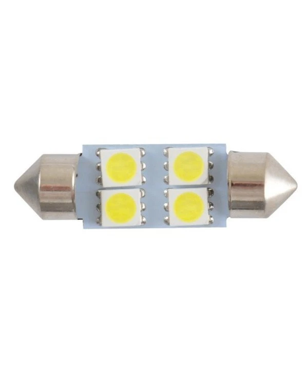 Solar - Автолампы светодиодные 12V SV8.5 T11x36 4smd 5050 white  