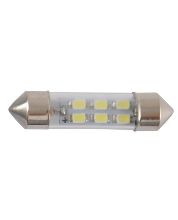 Solar - Autolamps LED 12V SV8.5 T11x36mm 6smd  