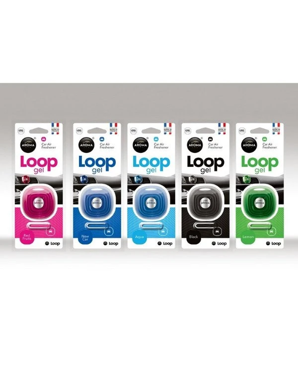 Aroma Car - Планшет ароматизаторов Loop Gel микс (15 шт)  