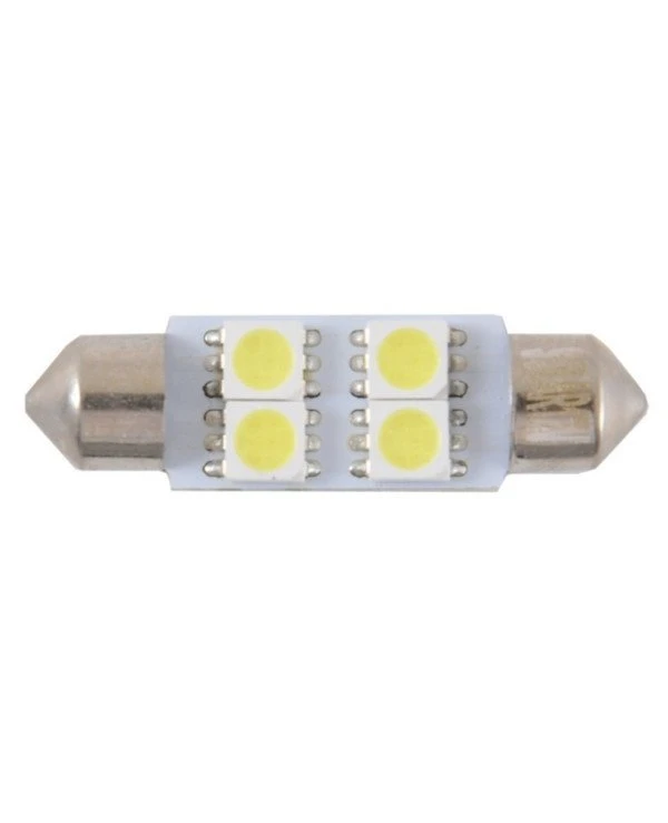 Solar - Автолампы светодиодные 12V SV8.5 T11x39 4smd  