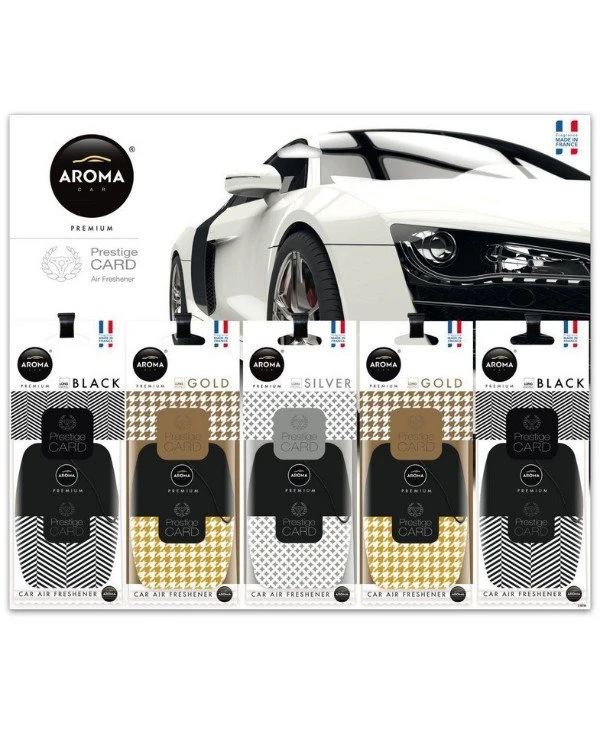 Aroma Car - Tablet flavors Prestige Card mix (30 pieces)  