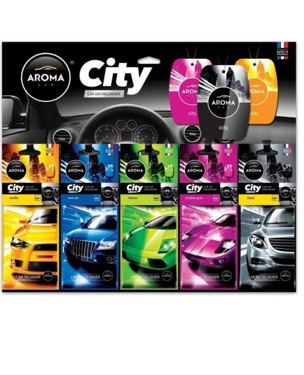 Aroma Car - Tablet flavors City mix (30 pieces)  