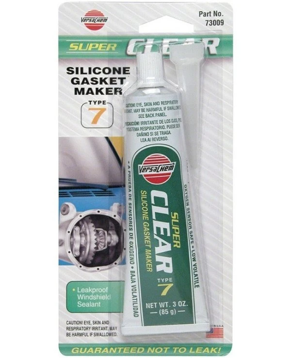 Versachem - Герметик силиконовый прозрачный Super Clear Silicone  Прозрачный, 85 г