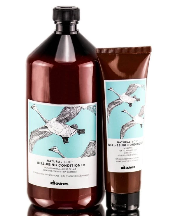 Davines Moisturizing conditioner for health of hair | 71174_Davines_Natural_Tech_Well_Being_Conditioner_together