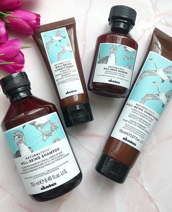 Davines Moisturizing conditioner for health of hair | Davines_well_being_shampoo_all