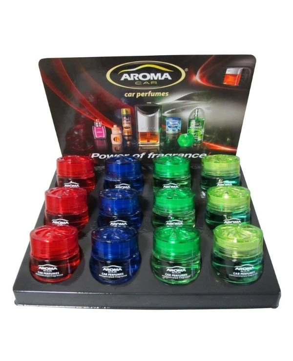 Aroma Car - Планшет ароматизаторов Gel микс (12 шт)  