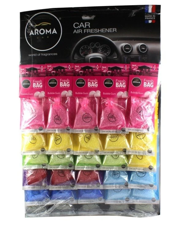 Aroma Car - Планшет ароматизаторов Fresh Bag микс (10 шт)  