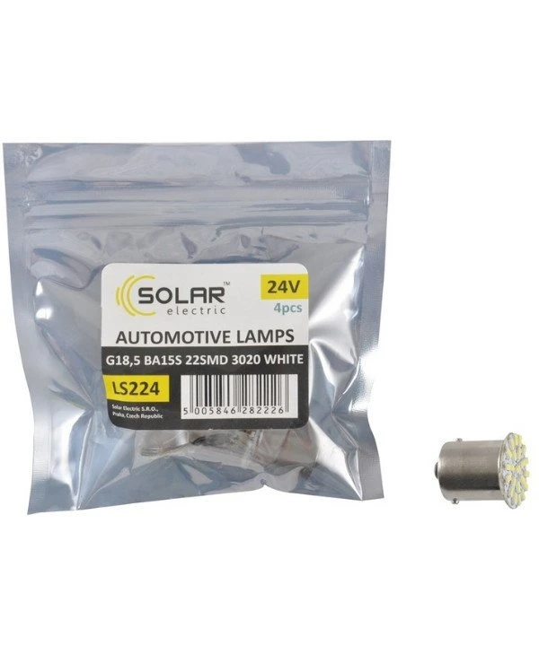 Solar Автолампы светодиодные 24V G18.5 BA15s 22smd | Solar 24V G18.5 BA15s фото, цена, купить