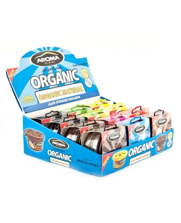 Aroma Car Стенд ароматизаторов Organic микс (12 шт) | Aroma Car Organic фото 2, цена, купить