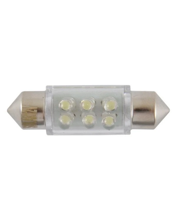 Solar - Автолампы светодиодные 24V SV8.5 T11x36 6leds white  