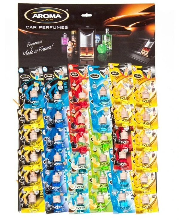 Aroma Car - Tablet flavors Wood mix (36 pieces)  
