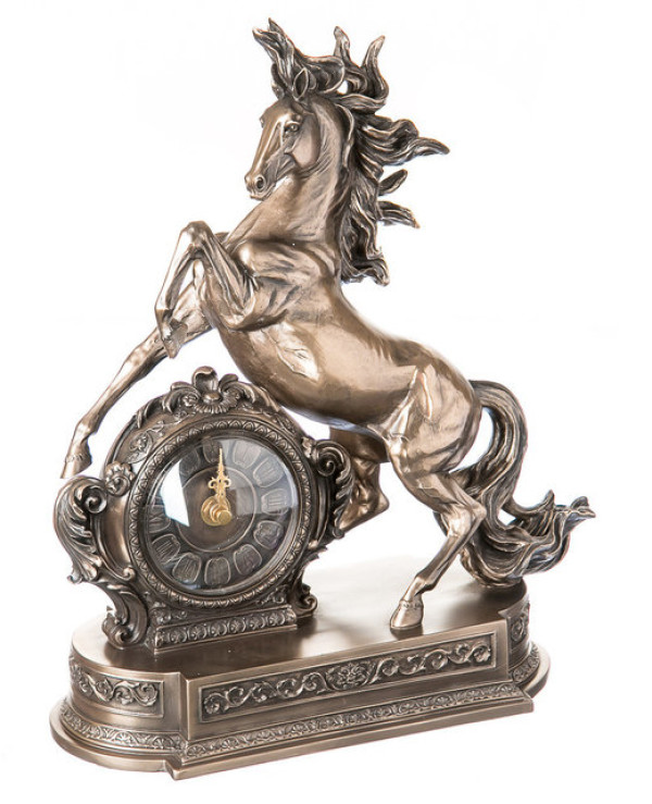 Veronese - Watch "Rearing Horse" (28 * 32 cm) 76235A1  Bronze