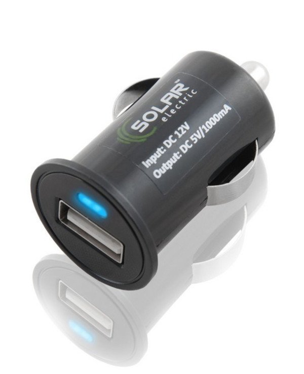 Solar - Adapter-charger in cigarette lighter LS405  