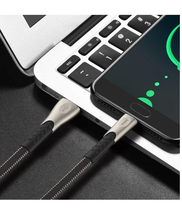 Hoco Кабель синхронизации U48 Superior Speed Micro USB 1.2m Black | Hoco U48 Superior Speed фото 2, цена, купить