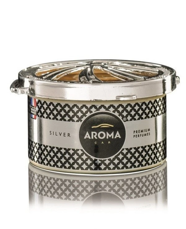 Aroma Car - Ароматизатор "Серебро" Prestige Organic Silver 