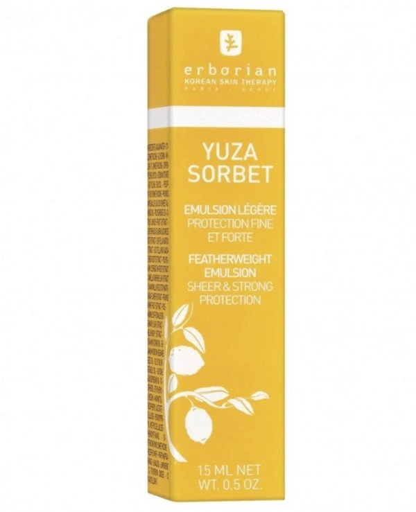 Erborian - Увлажняющая защитная дневная эмульсия Yuza Sorbet Day 15 мл