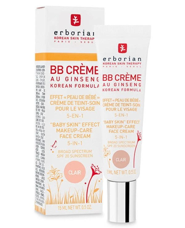 Erborian BB Cream 5-in-1 with the effect of the skin, like a baby | BB Cream 5-in-1 with the effect of the skin, like a baby