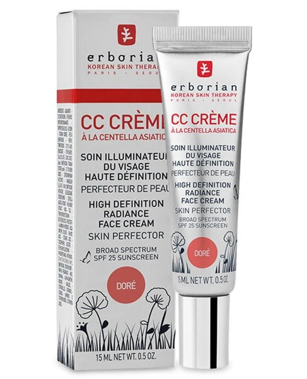 Erborian - СС крем Совершенное сияние Золотистый CC Creme Dore 15 мл