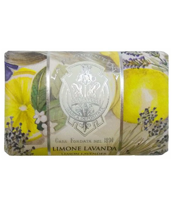 La Florentina - Тосканське мило ручної роботи «Лимон - Лаванда» Limone Lavanda 200 г