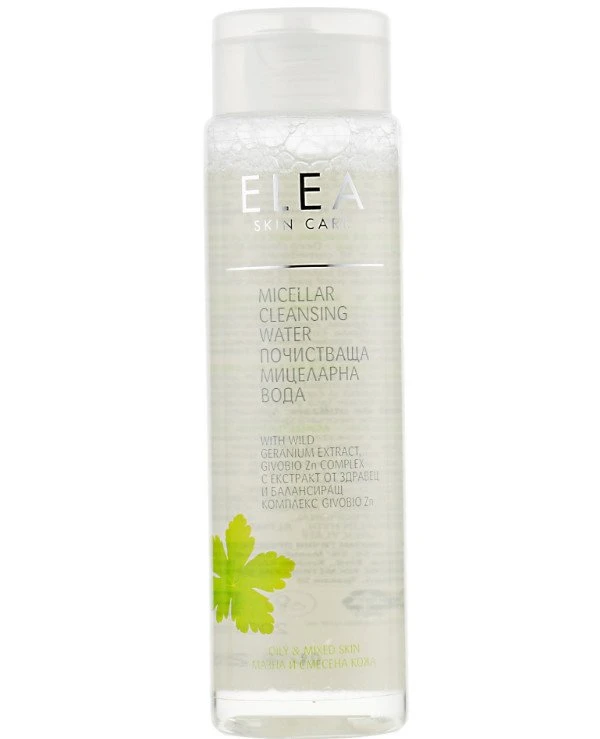 Elea Professional - Мицеллярная вода для жирной и комбинированной кожи с экстрактом герани Micellar Cleansing Water with Wild Geranium Extract 200 мл