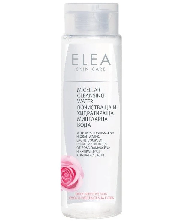 Elea Professional - Мицеллярная вода для сухой и чувствительной кожи с экстрактом розы Micellar Cleansing Water with Rosa Damascena 200 мл