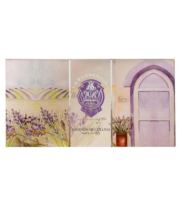 La Florentina - Набор мыла «Лаванда» Lavanda 3 шт x 150 г