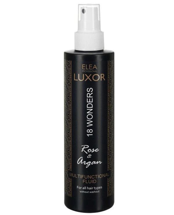 Elea Professional - Несмываемый мультифункциональный флюид для волоc Rose & Argan Multifunctional Fluid 235 мл